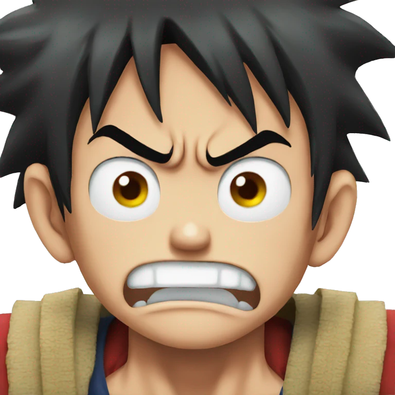 luffy angry emoji
