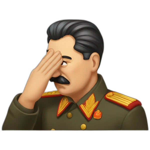 Stalin facepalm emoji