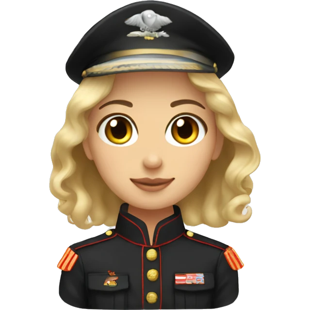 Marine, girl, piel Clara emoji