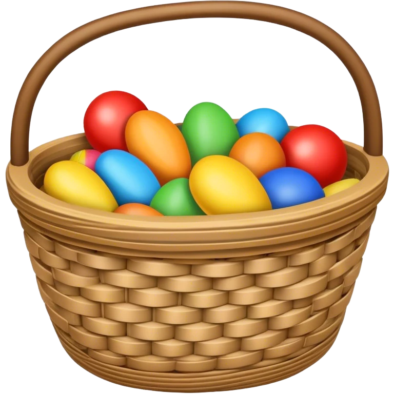 basket for toys emoji