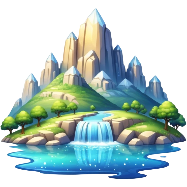  epic legendary divine glistening glossy shiny glittery scenery  emoji
