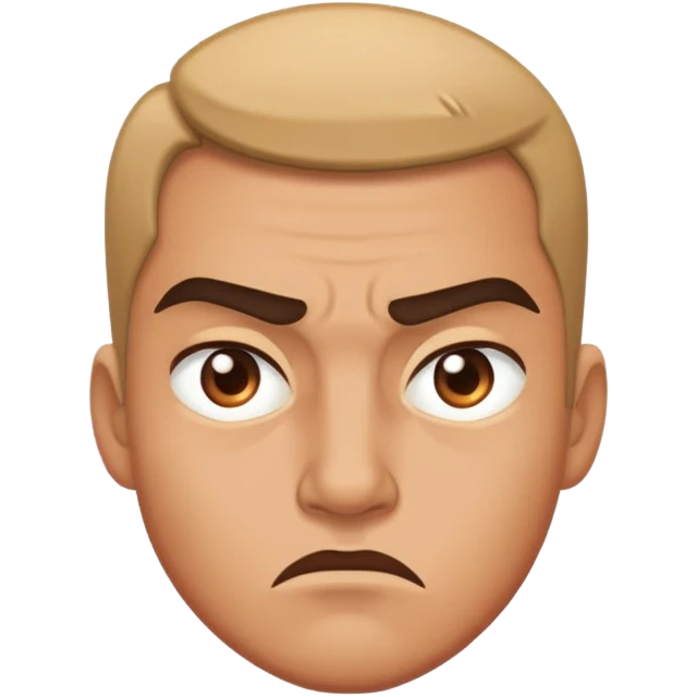 side eye mad emoji