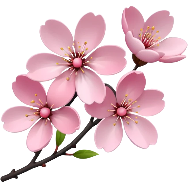 pink framed photo of a blossom emoji