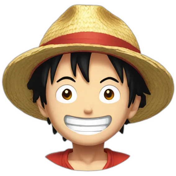 Luffy emoji