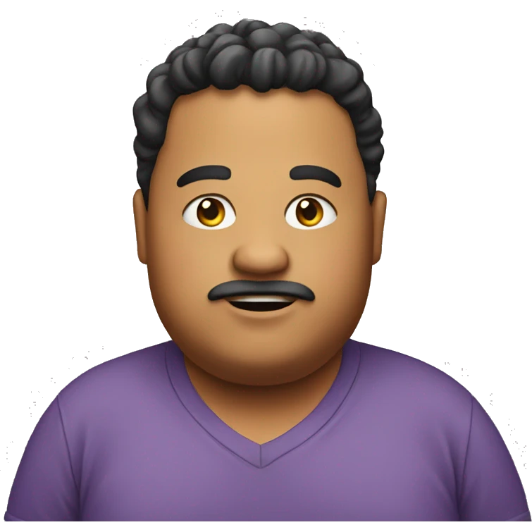 Fat emoji