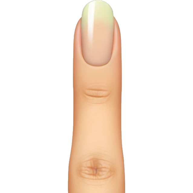 French Tip Nails emoji
