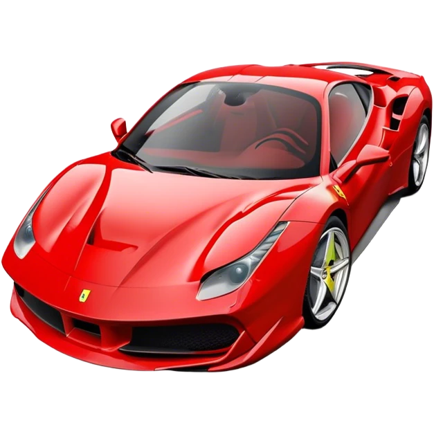 Ferrari 488 GTB - Ferrari (Model Year: 2020) (Iconic colour: Red) emoji