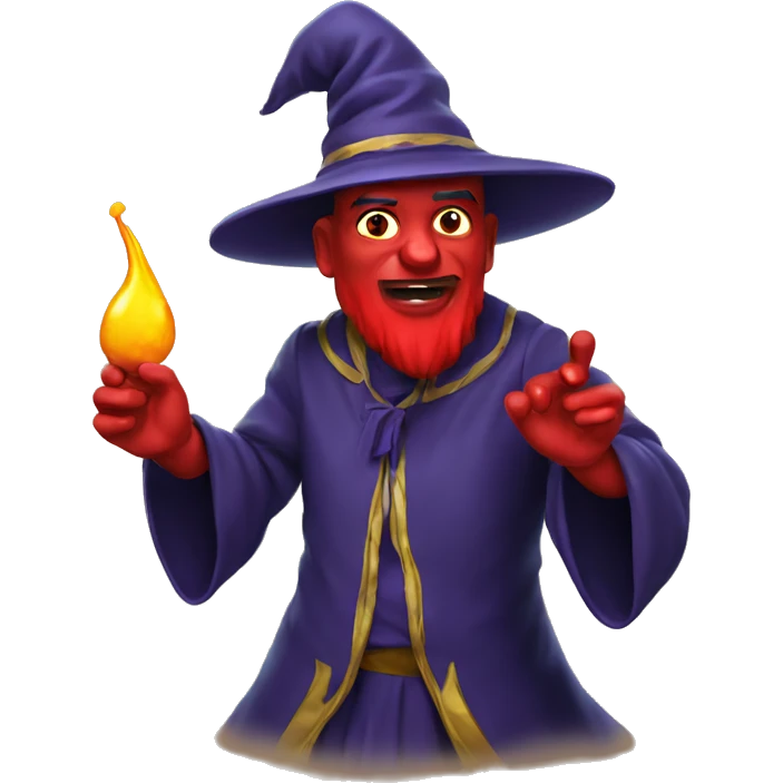 The Pimento Wizard emoji