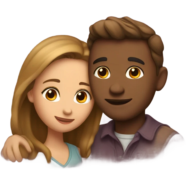Couple in love emoji