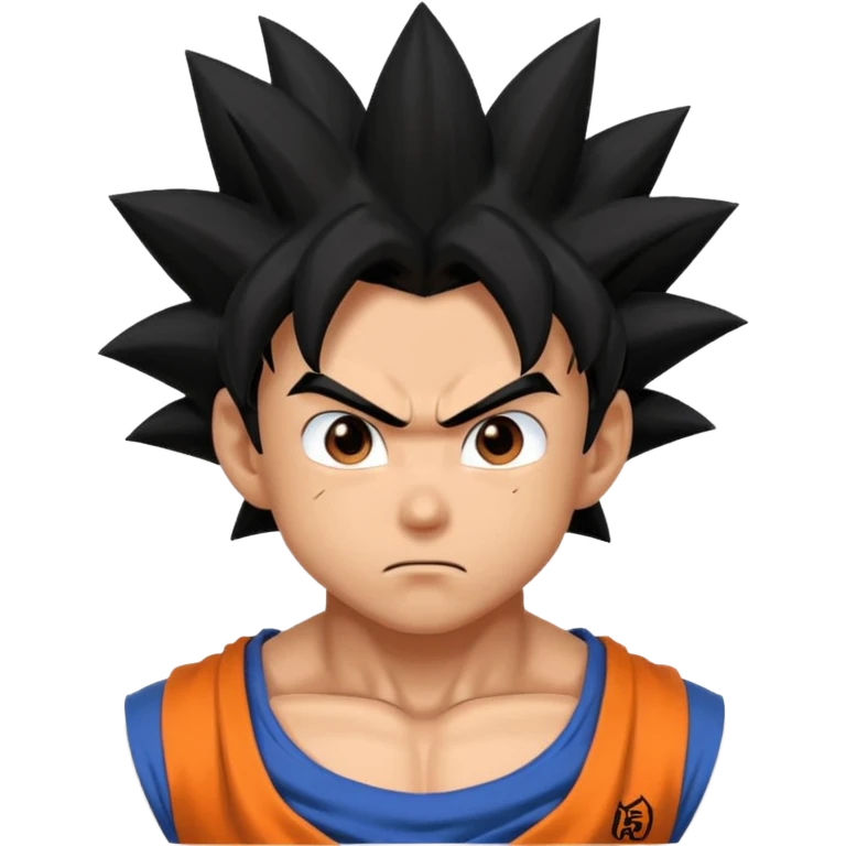 Goku from anime  emoji
