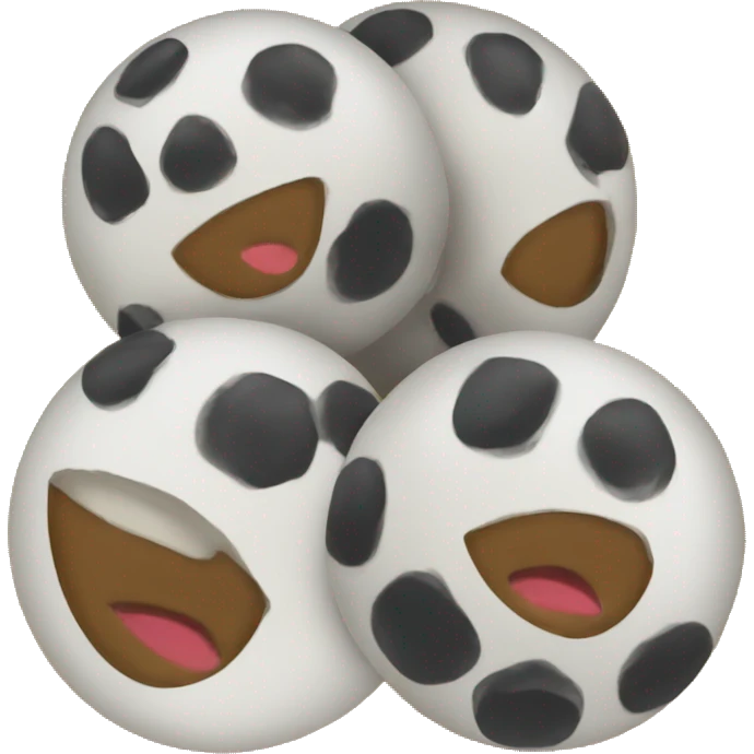 3 big balls emoji