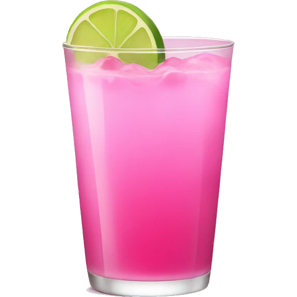 pink drink emoji