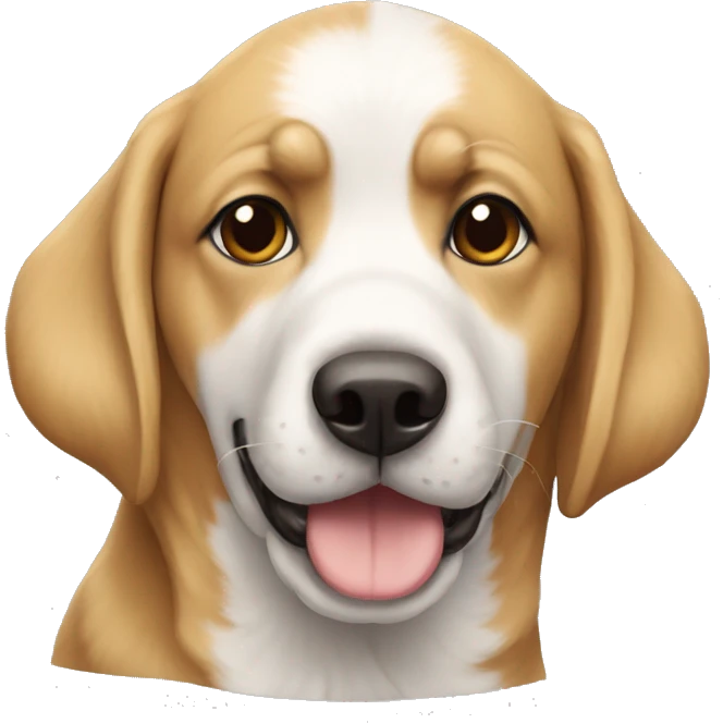 Perro san bernardo  emoji