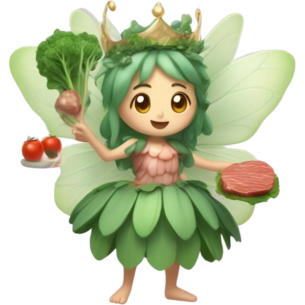 Meat fairy emoji