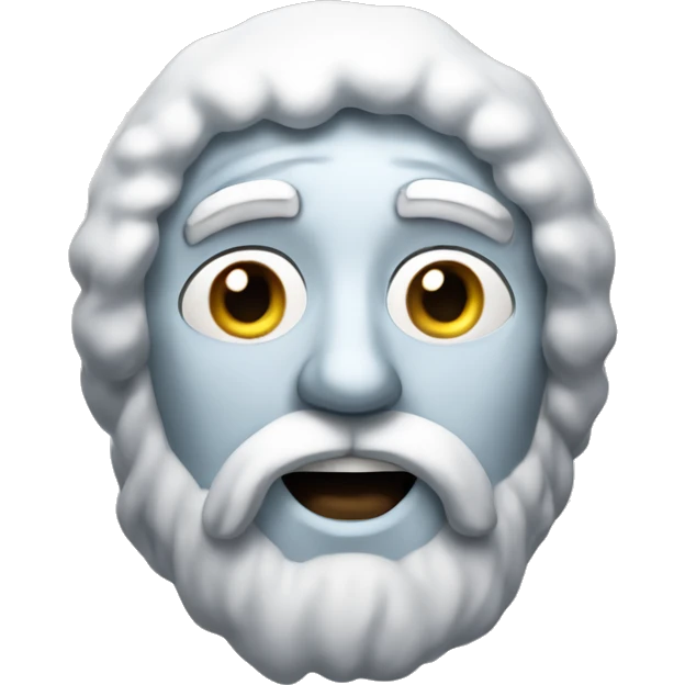 Tempête de neige  emoji