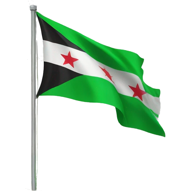 syria green flag emoji