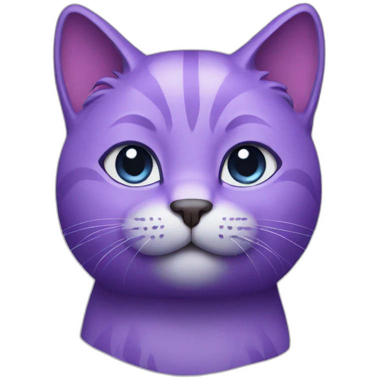 purple cat emoji
