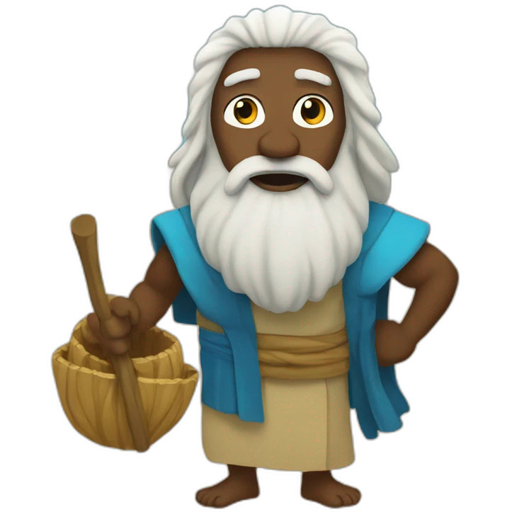moses at the red sea emoji