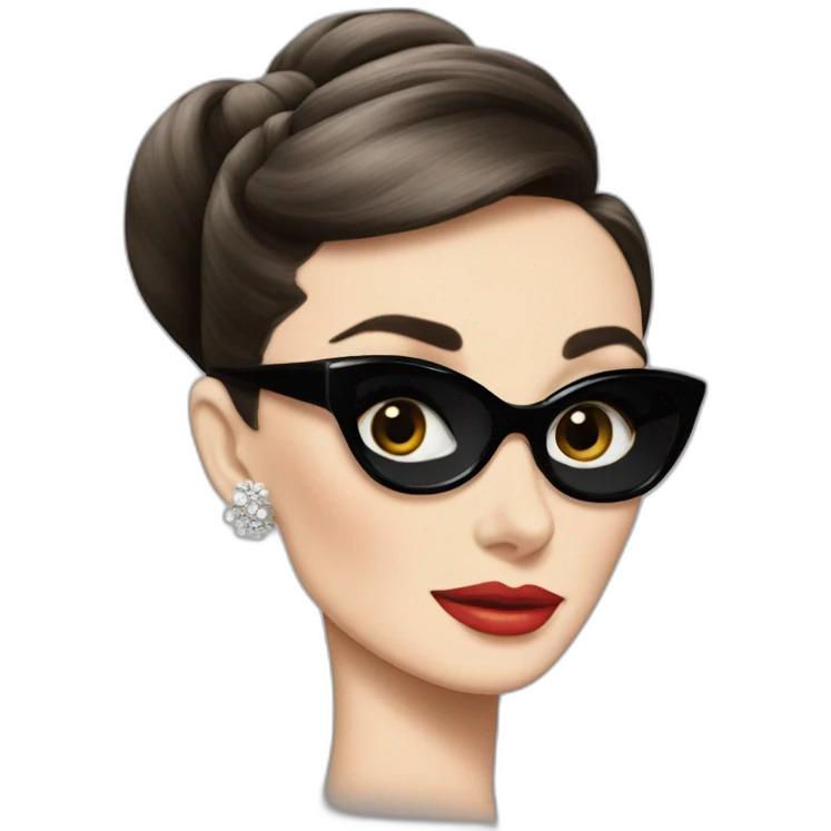 audrey hepburn emoji