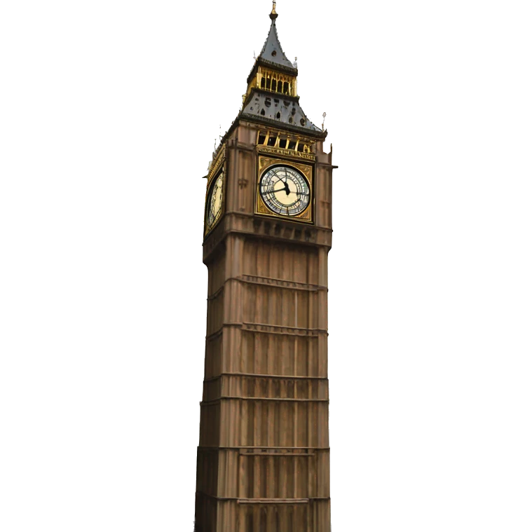 Big ben emoji