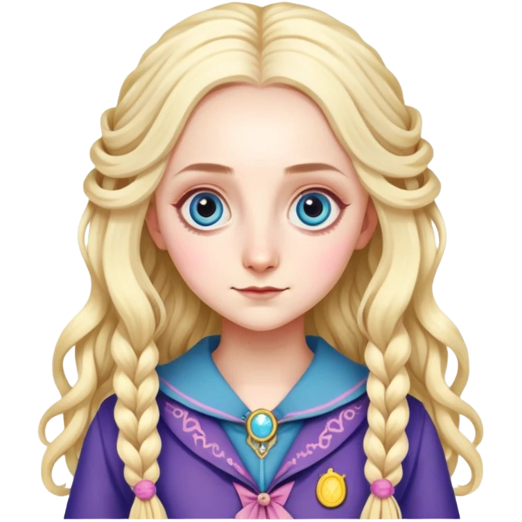 Luna Lovegood in harry potter emoji