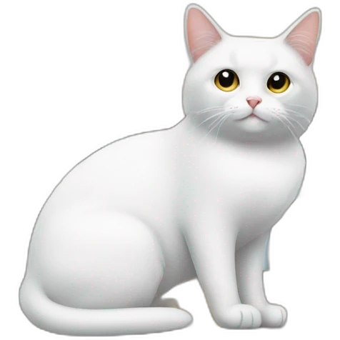 Un chat sur une maison emoji