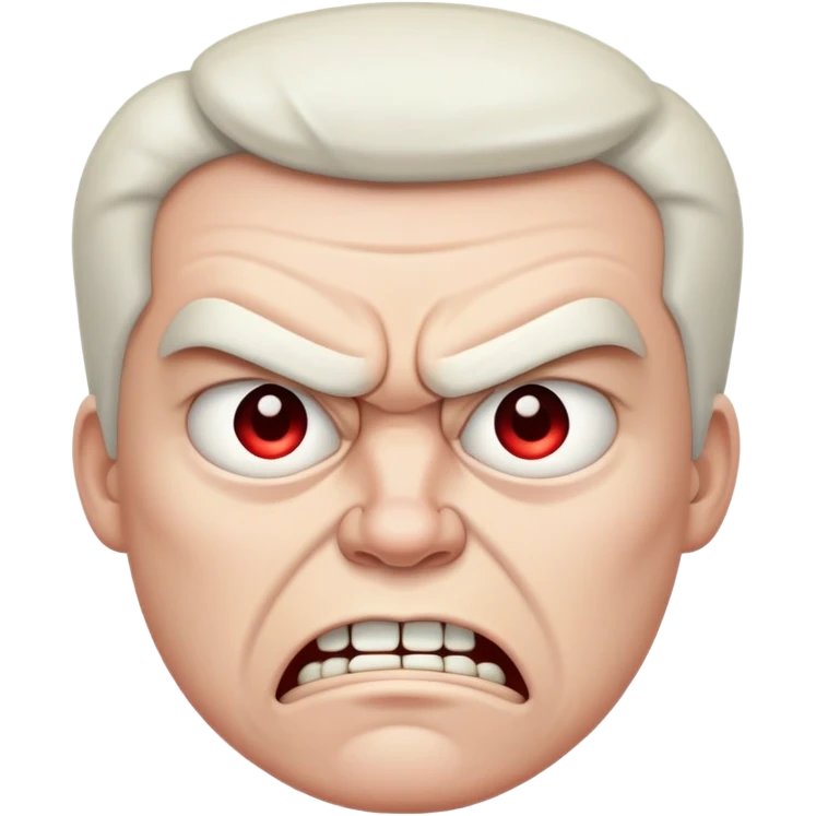 Very angry person emoji