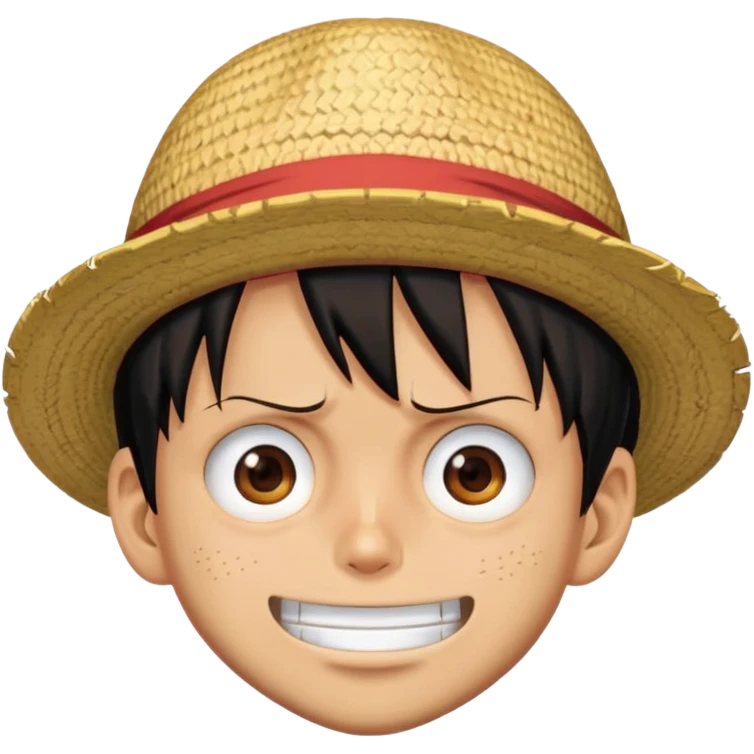 Strawhat luffy  emoji