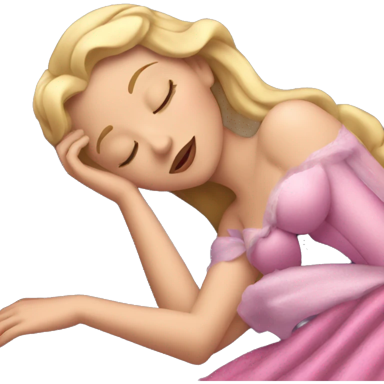 Sleeping beauty emoji