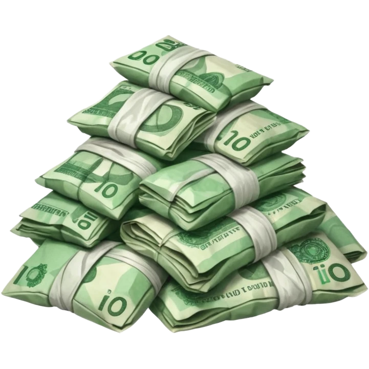 Money in rubles emoji