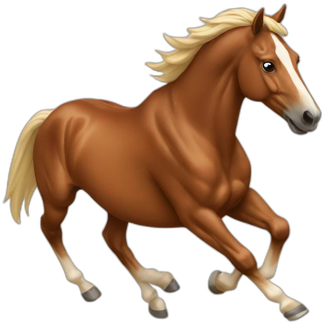 Horse running  emoji