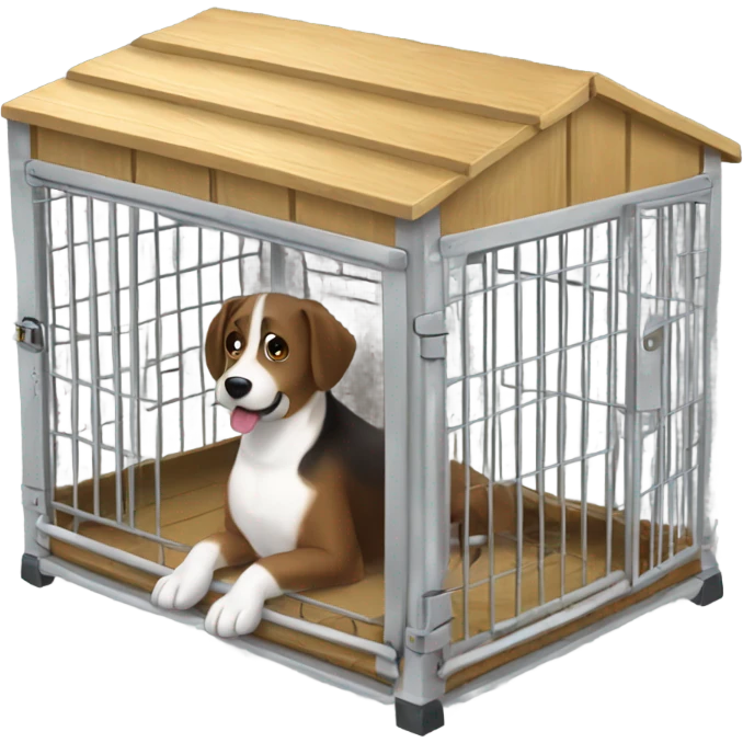 dog kennel crate emoji