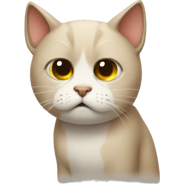 Sad cat emoji