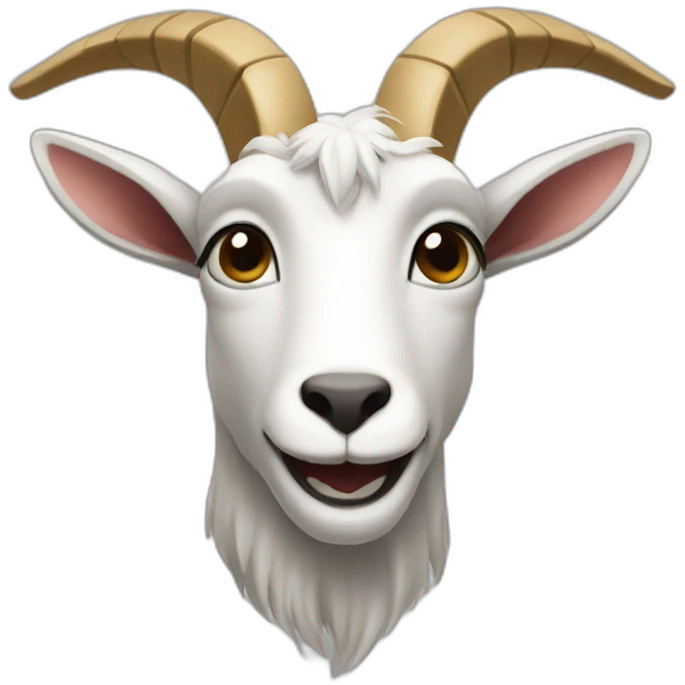 a key that is also a goat emoji