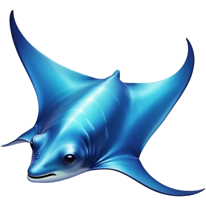 Manta Rochen süss emoji