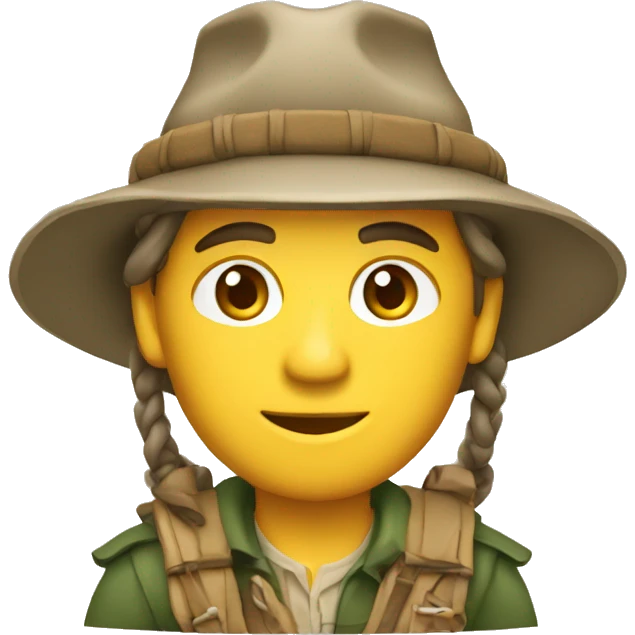 voyageur en safari emoji