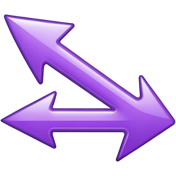 seta para direita roxa emoji