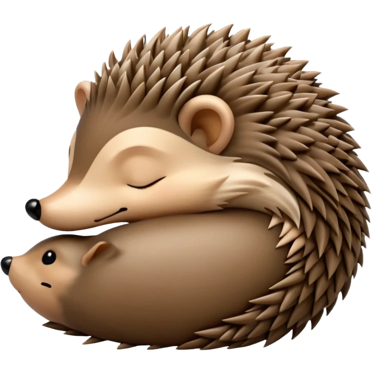 Sleeping Hedgehog emoji