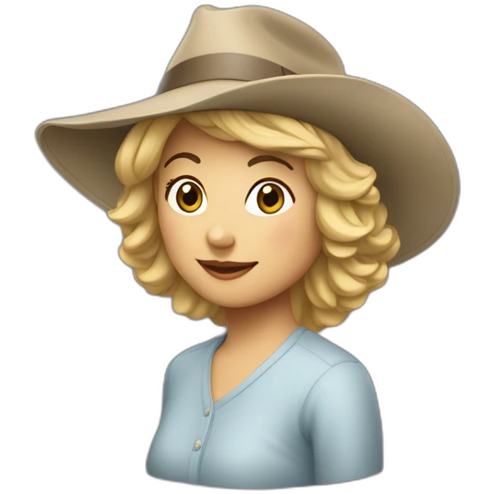 Valérie Pecresse avec un chapeau d’anniversaire  emoji