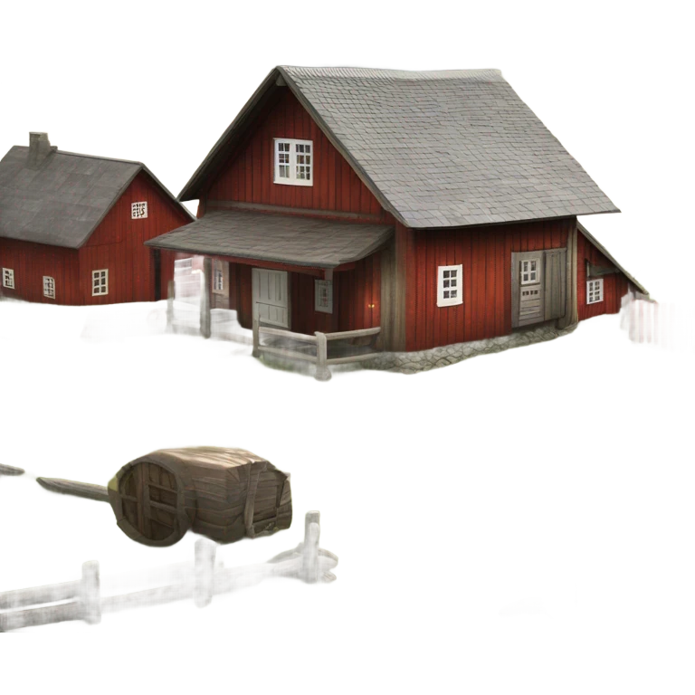 classic norwegian farm emoji