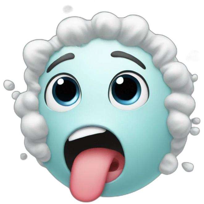 Sneeze emoji