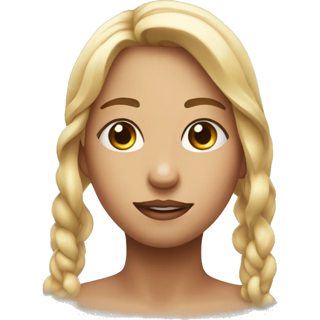 Intrigued face, mouth closed but a bit lowered down, eve brows raised, face looking from a bit if side angle emoji