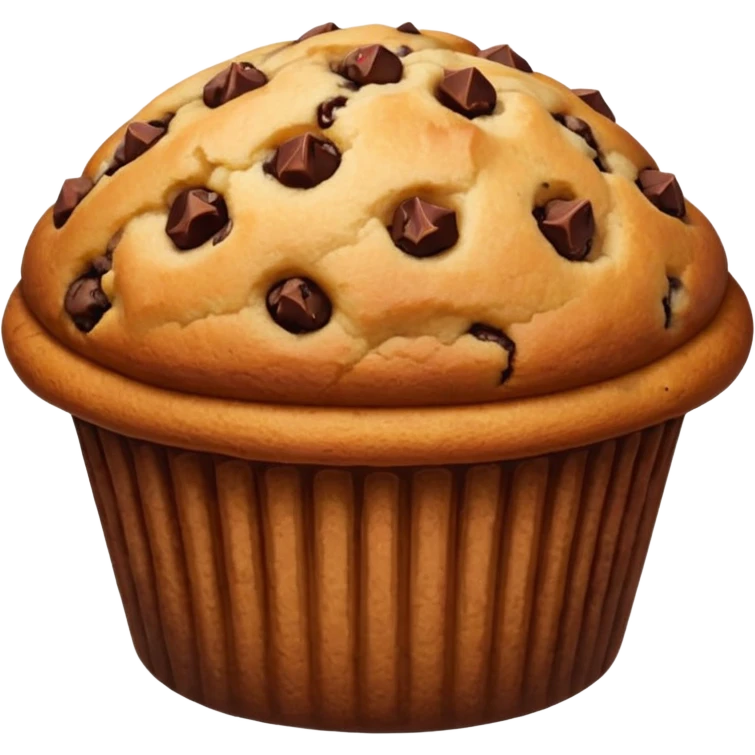chocolate chip muffin emoji