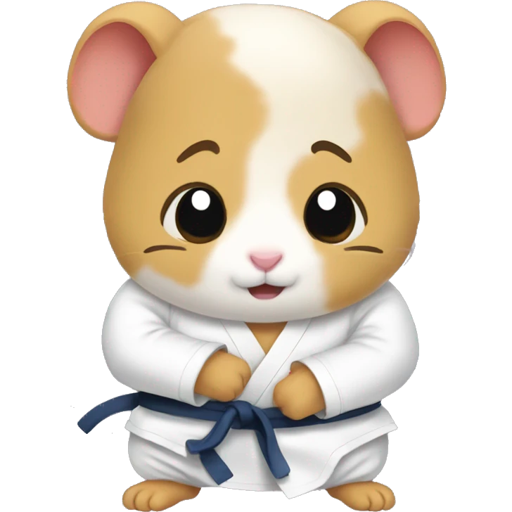 Judo of two hamsters emoji
