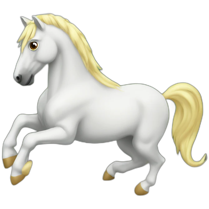 cheval volant emoji