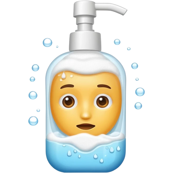 face wash emoji