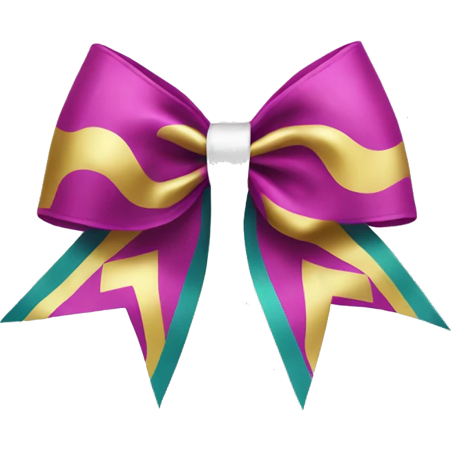 cheer bow emoji