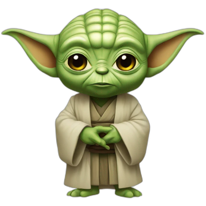yoda paz y amor emoji