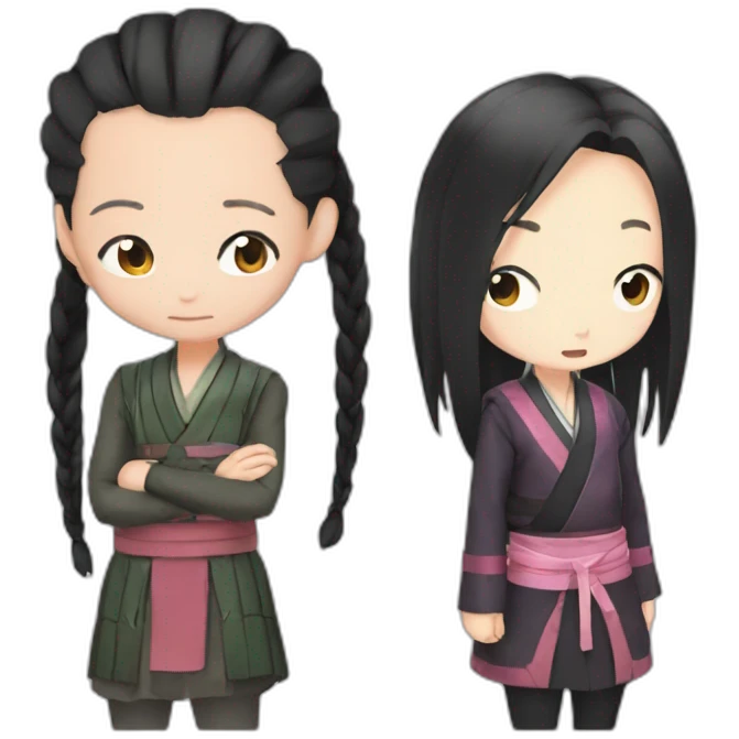 Nezuko et obanai emoji