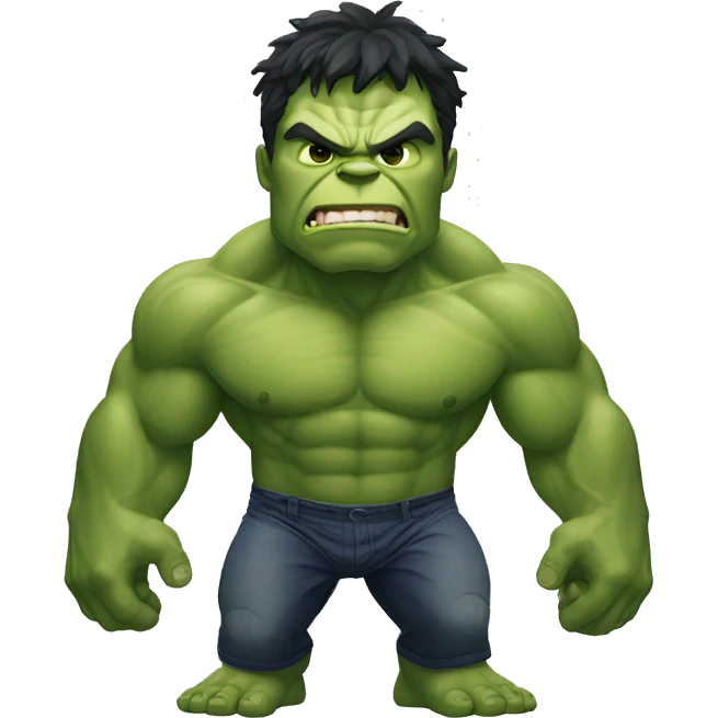 hulk девочка emoji
